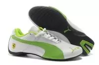 2019U puma chaussures femme sport jogging pas cher 701 blanc vert